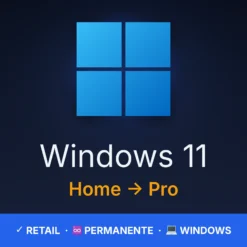 Windows 11 Home a Pro – upgrade licencia / license
