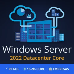 Windows Server 2022 Datacenter Core – licencia / license por núcleos 16–96