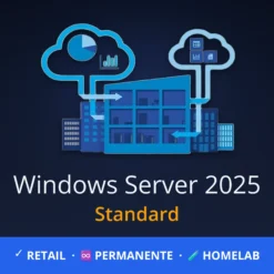 Windows Server 2025 Standard – licencia / license Retail para homelab