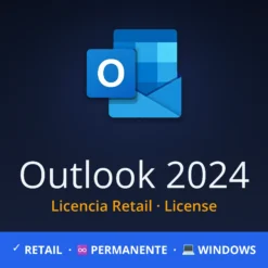 Outlook 2024 – licencia / license Retail para Windows