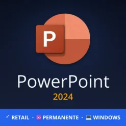 Microsoft PowerPoint 2024 – licencia / license Retail para Windows