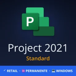 Project 2021 Standard – licencia Retail / Retail license
