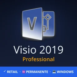 Visio 2019 Professional licencia Retail para Windows – Visio 2019 Professional license