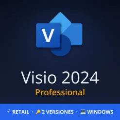 Visio 2024 Professional licencia Retail para Windows – Visio 2024 Professional license